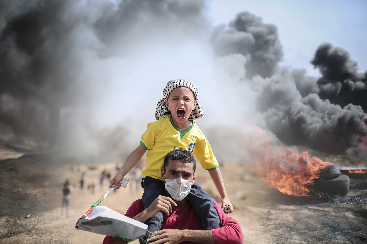 Children traumatized in Gaza