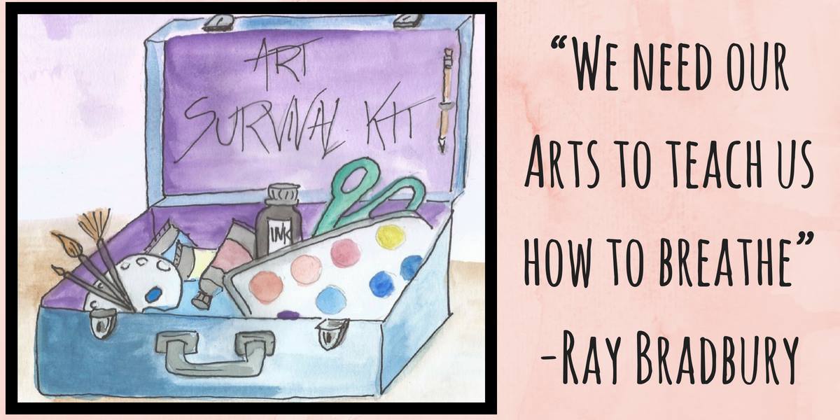 We need our arts to teach us how to breathe, by Ray Bradbury